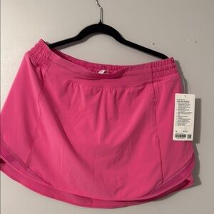 Lululemon Hotty Hot HR Pink Skirt